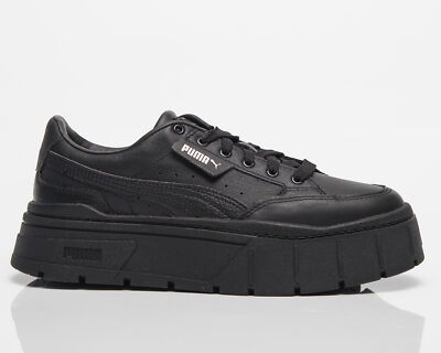 

Puma Wmns Mayze Stack Leather Женщины черный/черный, Puma Wmns Mayze Stack Leather