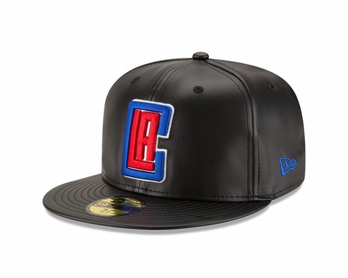 [70344051] Мужская кепка New Era NBA 59Fifty из искусственной кожи Los Angeles Clippers