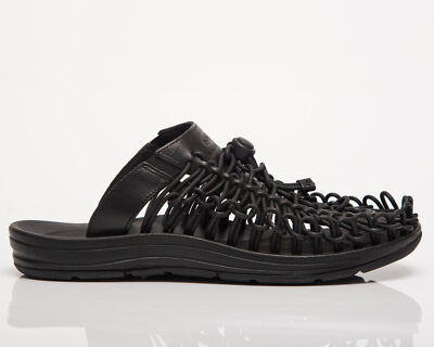 

Женские кожаные шлепанцы Keen Wmns Uneek Premium тройные черные/черные, Черный, Keen Wmns Uneek Premium Leather Slide