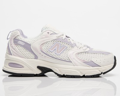 New Balance Unisex 530 Мужские белые/фиолетовые