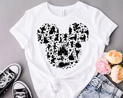 Men Women kid teenager Family Group vacation tour 2024 T-shirt,Disn micy shape 2