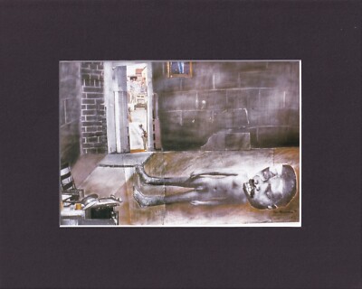 8X10'' Matted Print Art Picture: Sam Nhlengethwa, It Left Him Cold - Steve Biko