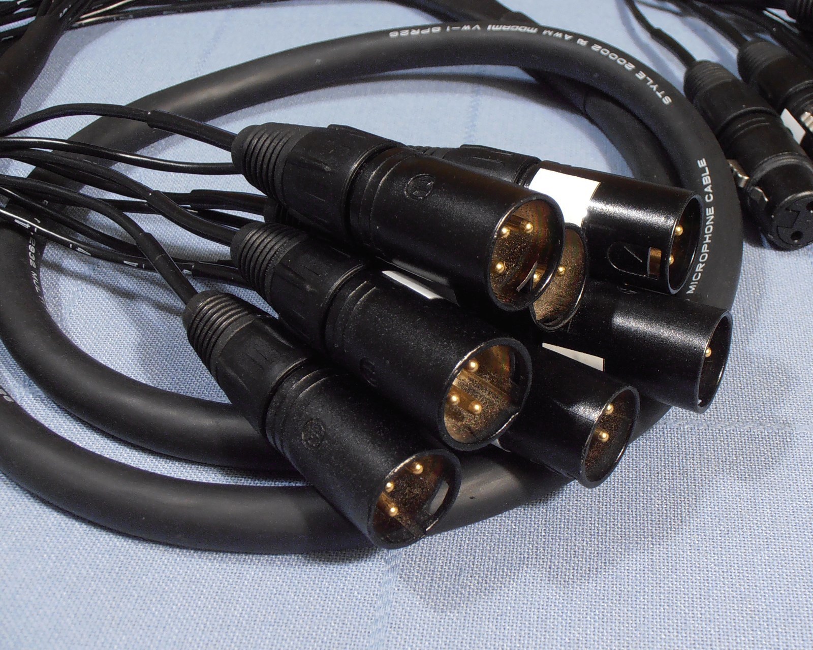 Custom 8 channel Snake Patch Cable 6ft - Mogami 2932 Neutrik F-MXLR