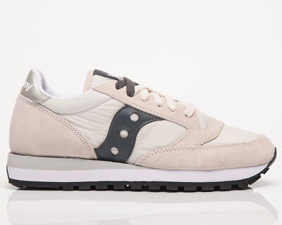 

Saucony Jazz оригинальные женские песочно-серые повседневные спортивные кроссовки для образа жизни, Бежевый, Saucony Jazz Original