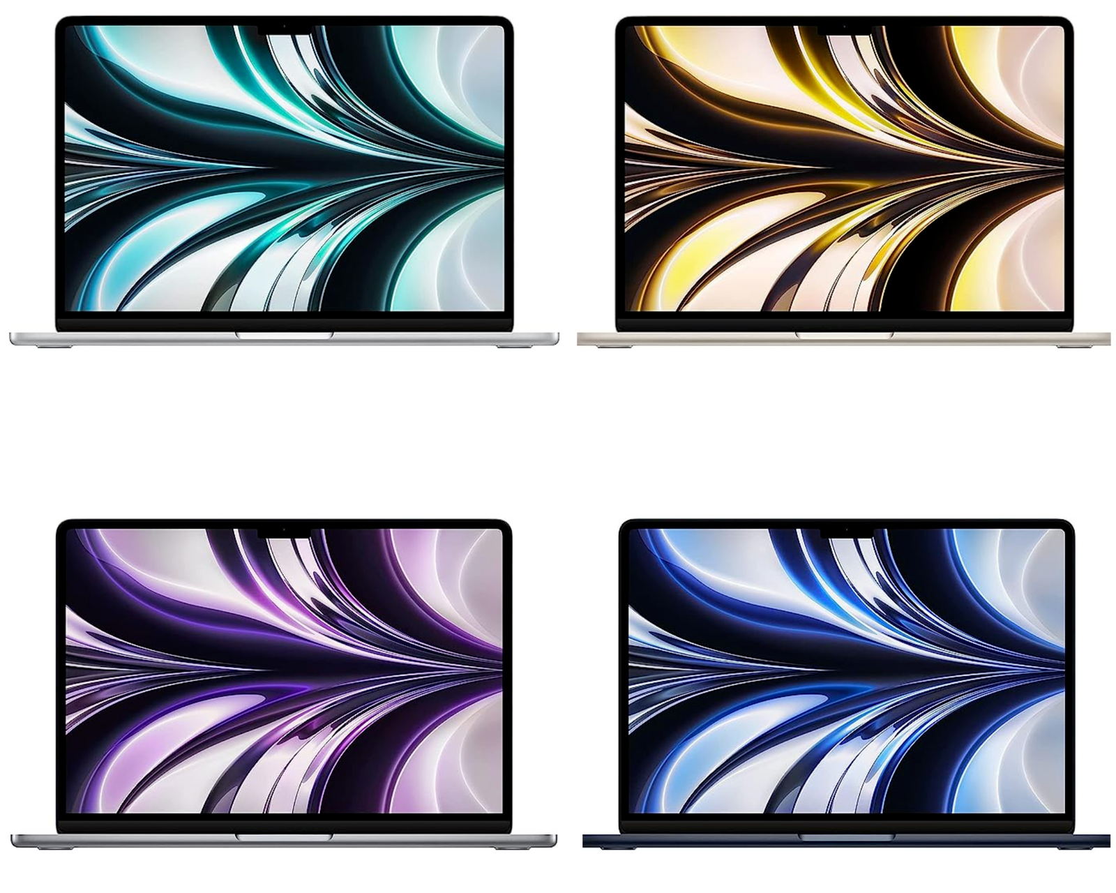 Apple MacBook Air MLY33LL/A Chip M2 13.6in RAM 8GB 256GB SSD 8GPU/8CPU Very Good