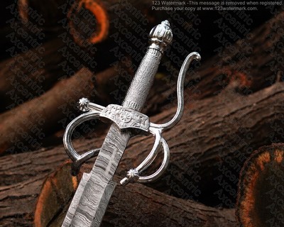 Zorro Rapier Sword Rapier Sword Battle Ready Handmade Long MEDIEVAL/VIKING Sword