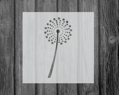 Dandelion Stencil, Reusable Mylar Craft Stencil For Painting, 141