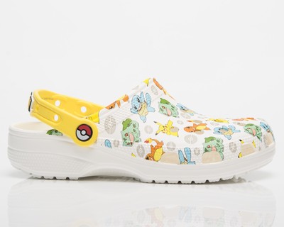 

Crocs Unisex Classic Pokemon Men белый, Crocs Unisex Classic Pokemon