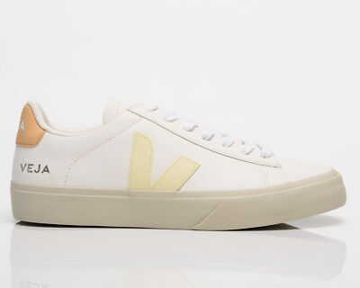 

Veja Wmns Campo Chromefree Leather Women экстра-белый/солнце/персиковый, Veja Wmns Campo Chromefree Leather