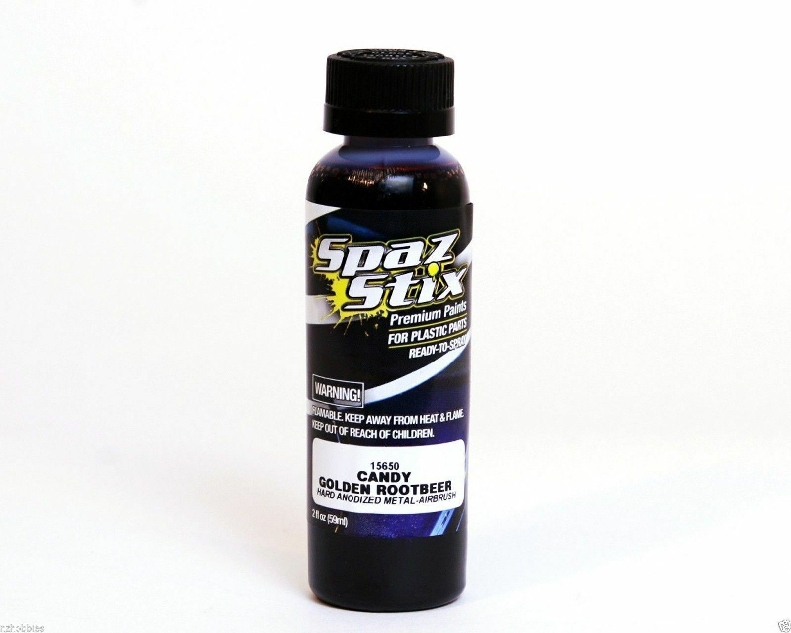 New Spaz Stix SZX15650 Candy Golden Rootbeer Airbrush Paint : R/C Lexan Body