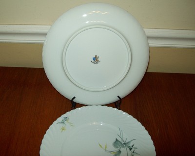 Royal Tettau Laguna - 4 Dinner Plates, near mint