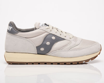 

Saucony Jazz 81 унисекс мужские женские светло-серые повседневные кроссовки для образа жизни обувь, Серый, Saucony Jazz 81