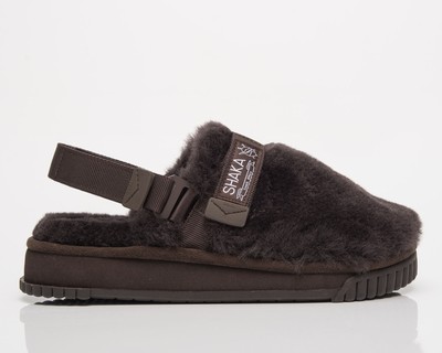

Shaka Unisex Mouton Snug Clog Women коричневый, Shaka Unisex Mouton Snug Clog