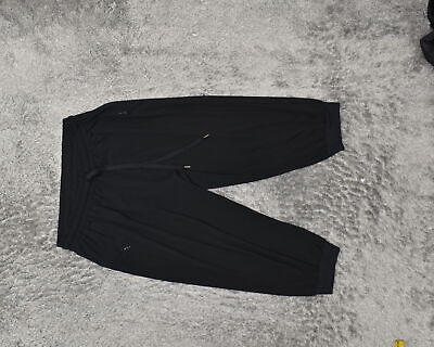 Champion Women's Size M Jogger Capri Pants  Black Polyester
