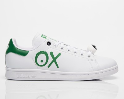 

adidas Originals Stan Smith x André Saraiva Мужские облачно-белые/основные черные, Белый, adidas Originals Stan Smith x André Saraiva