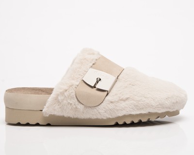 

Scholl Iconic Wmns Alaska False Fur Женские кремово-белые, Белый, Scholl Iconic Wmns Alaska False Fur