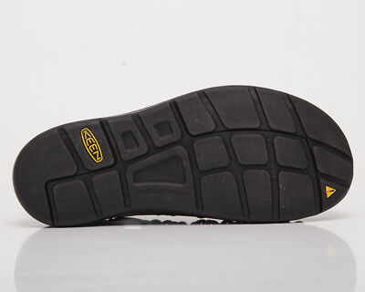 Pre-owned Keen Uneek Premium Leather Women's Black Casual Lifestyle Sandal Summer Footwear