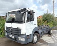 2018 MERCEDES ATEGO 816 CAB+CHASSIS 7.5T IDEAL HORSEBOX TIPPER EURO6 78,000 MILE