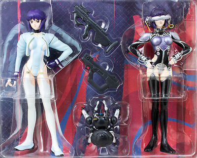 Ghost in the Shell Motoko Kusanagi Figure Hard Disk & White Out Set ALPHA JAPAN