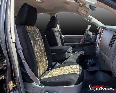 CUSTOM FIT NEO-CAMO FRONT SEAT COVERS for the 2000-2004 Toyota Tacoma