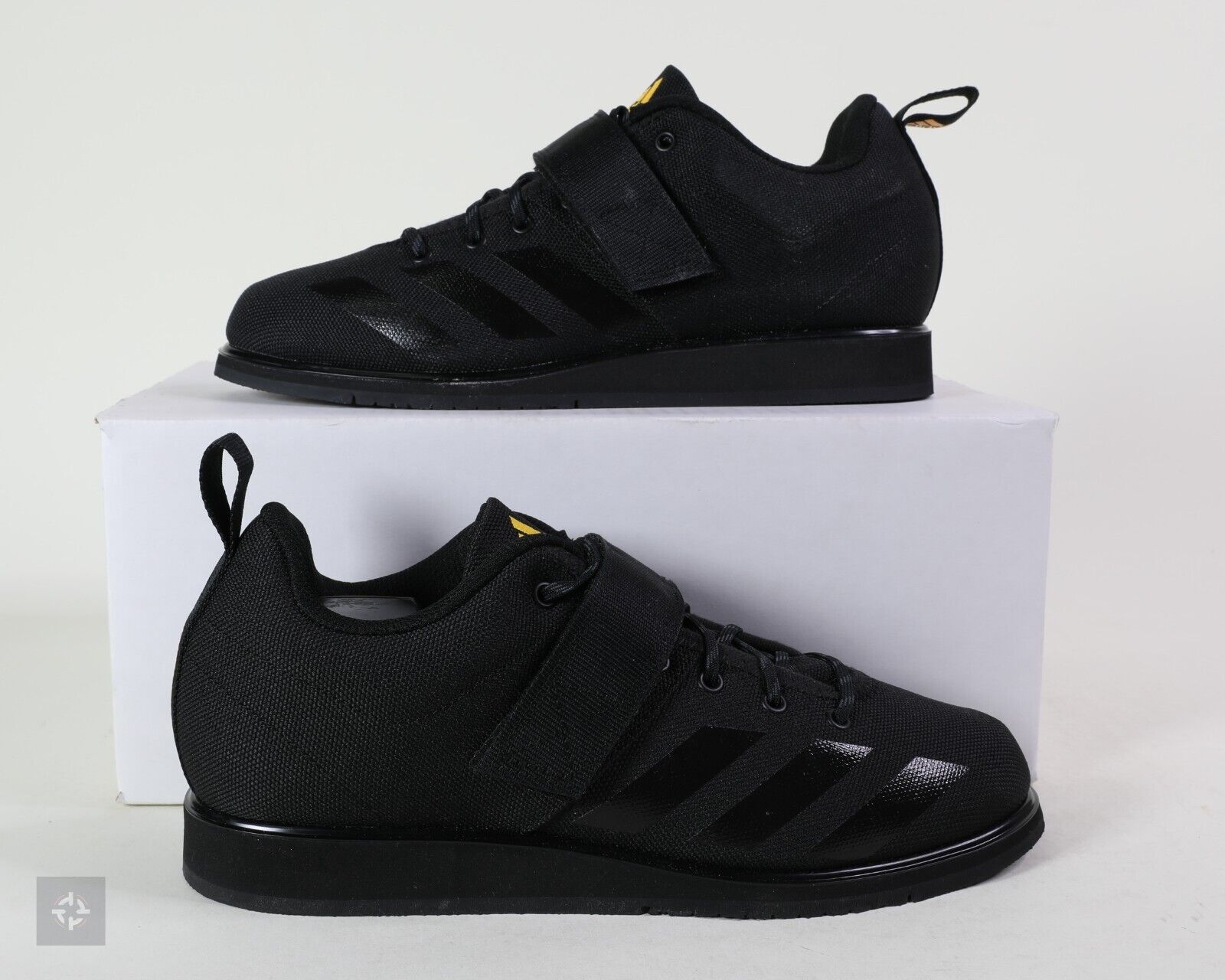 Adidas Powerlift 4 Black Weightlifting Training Shoes Men's Adidas Powerlift 4 Black Weightlifting Training Shoes Men's