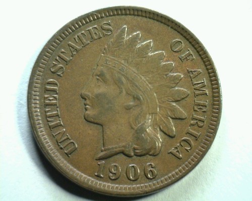 米国にて購入【Penny 】 1906 S1 190/190 (s) INDIAN CENT PENNY CHOICE ABOUT