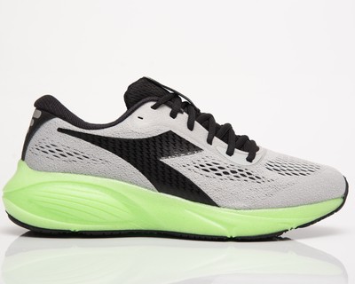 

Мужские беговые кроссовки Diadora Freccia Silver Dd Blac Neon Mint, Grey, Diadora Freccia