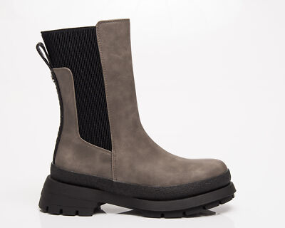 

Ботильоны Buffalo Wmns Shari Vegan Women серо-коричневые, Коричневый, Buffalo Wmns Shari Ankle Boot Vegan