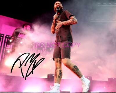 Post Malone singer 8x10 SIGNED REPRINT Photo/poster Rockstar Austin Post #3