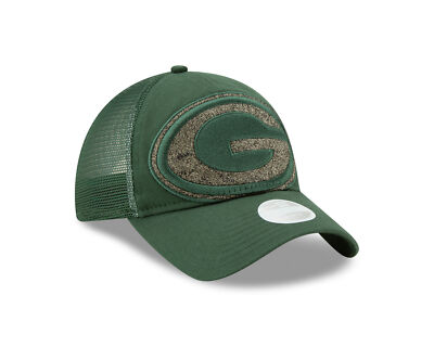 Green Bay Packers Shined Up Women's Trucker Hat Snapback