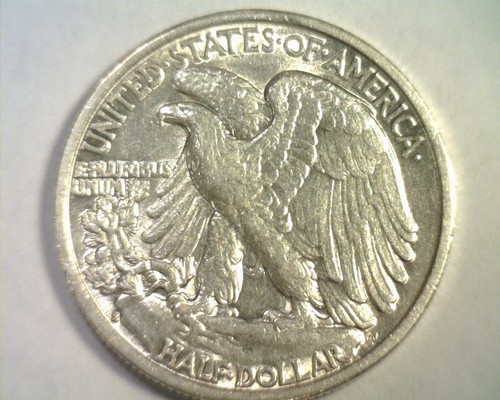 1939-S WALKING LIBERTY HALF ABOUT UNCIRCULATED+ AU+ NICE ORIGINAL COIN BOBS COIN