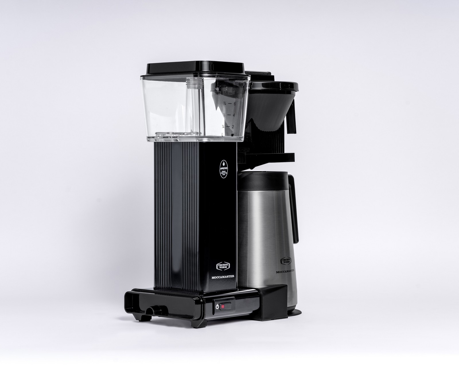 MOCCAMASTER Thermo Filterkaffeemaschine KBGT 741 Black Thermoskanne schwarz NEU - Bild 2 von 9