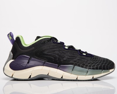 Женские кроссовки Reebok Zig Kinetica II Black Dark Orchid Neon Mint