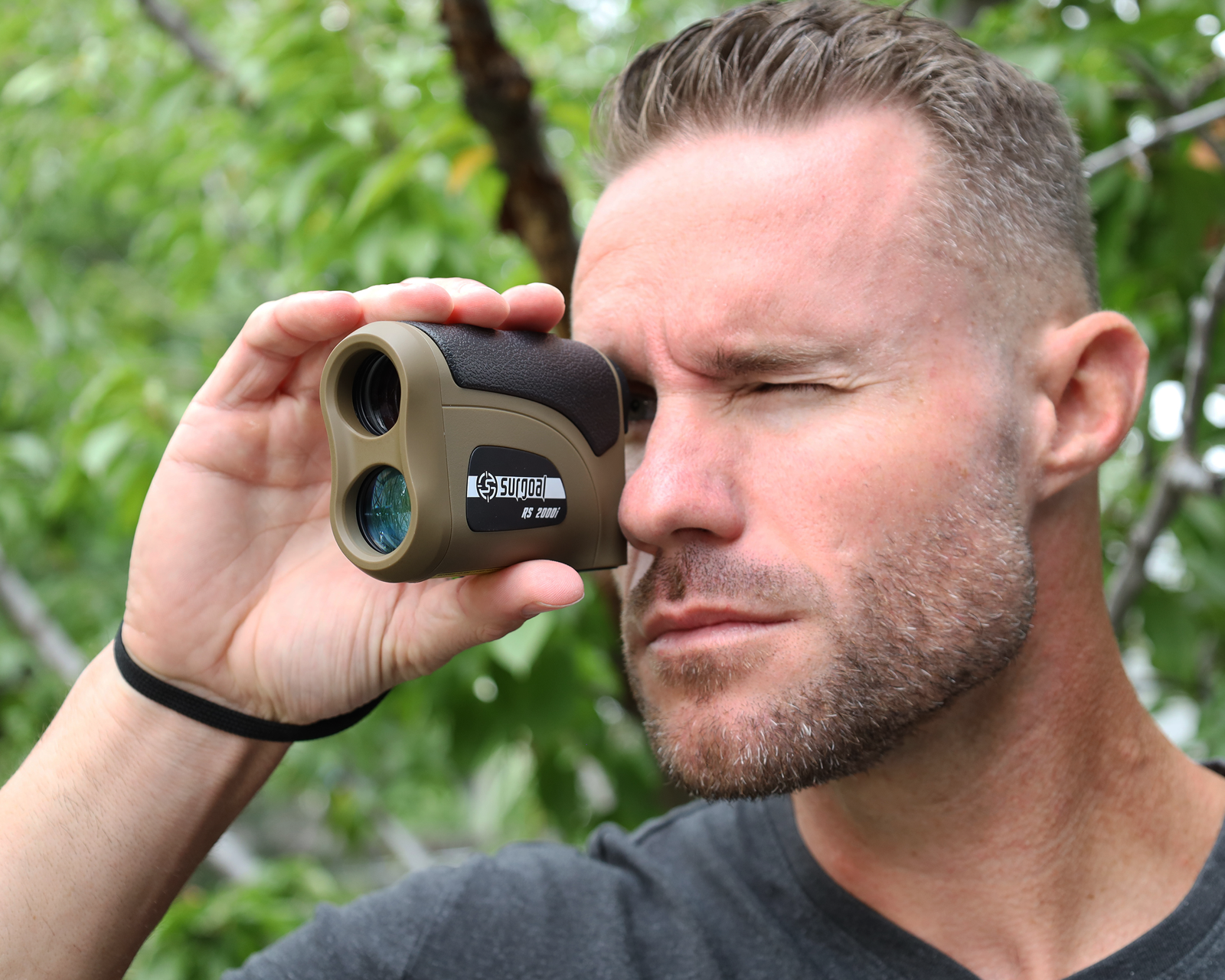 SURGOAL 2000Yard Rangefinder Hunting Golf Hiking Shooting Amazing Long Distance