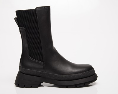 

Женские ботильоны Buffalo Wmns Shari на плоской подошве веганский черный, Buffalo Wmns Shari Bootie Flat vegan
