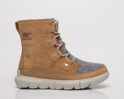 

Sorel Wmns Explorer II Joan Felt Waterproof Women awny buff/moonstone, Коричневый, Sorel Wmns Explorer II Joan Felt Waterproof