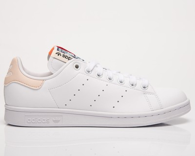 

adidas Originals Wmns Stan Smith Женская обувь белый/светло-оранжевый/почти синий, adidas Originals Wmns Stan Smith