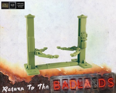 Car Lift - Post-Apocalyptic - 32mm - EC3D Designs - Return To The Badlands -