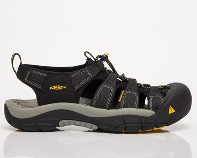 

Keen Newport H2 Мужские черные повседневные повседневные походные летние сандалии Обувь, Черный, Keen Newport H2