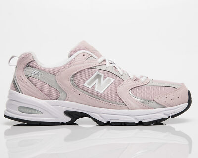 New Balance Unisex 530 Мужские каменно-розовые/серые материи/белые