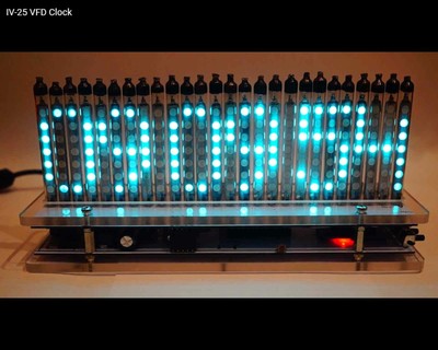 Lot of 8 pcs IV-25 / IVLM1-1/7 VFD Matrix Nixie Tubes USSR NOS