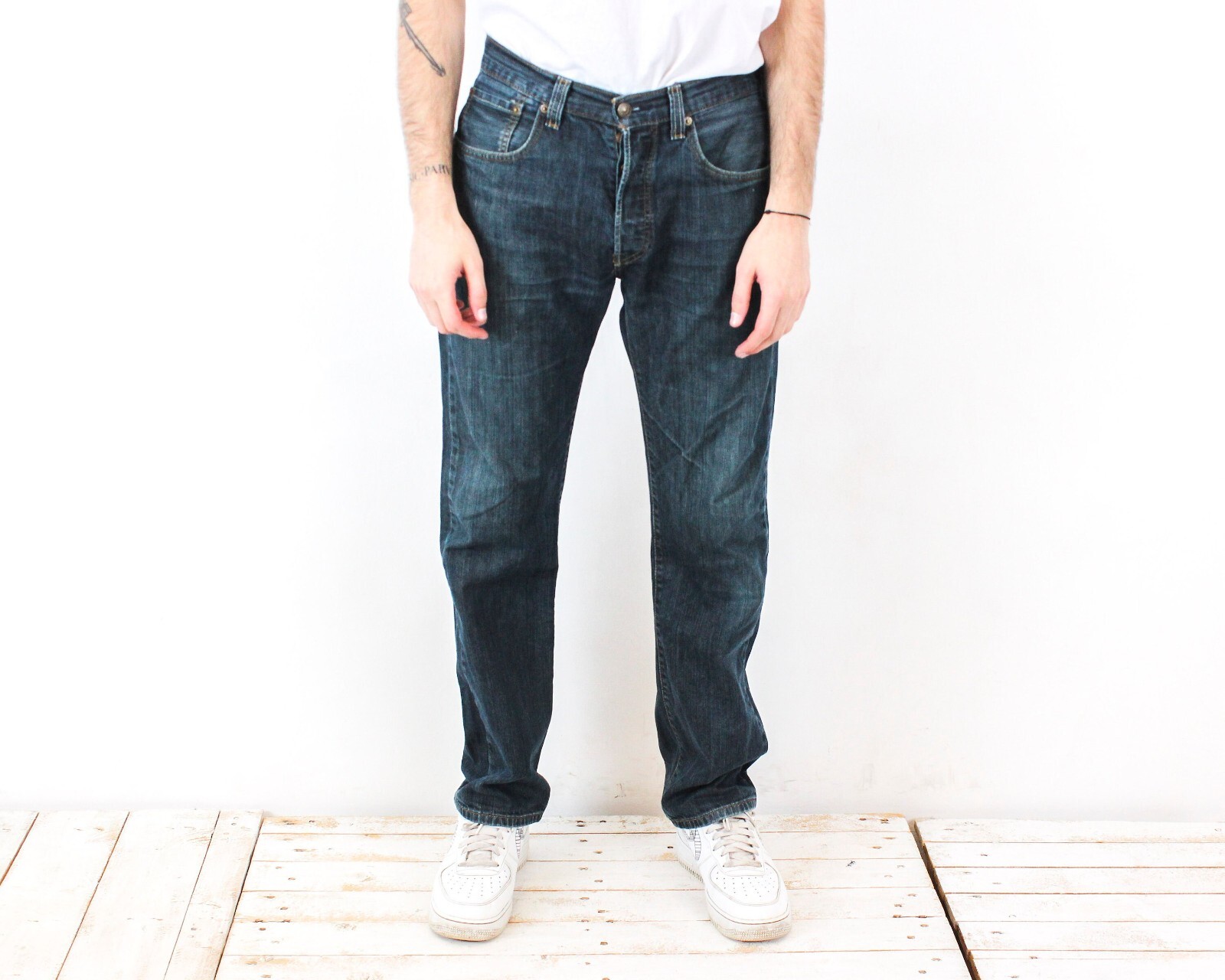LEVI STRAUSS 501 W31 L32 デニム LEVI'S STRAUSS 501 VTG Mens W31 L32 Regular Straight Fit