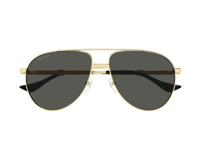 GUCCI GUCCI GG1440S-001-59 GOLD SUNGLASSES