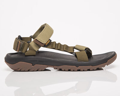 Teva Hurricane UTLIX Мужские оливково-черные повседневные сандалии Lifestyle Летняя обувь