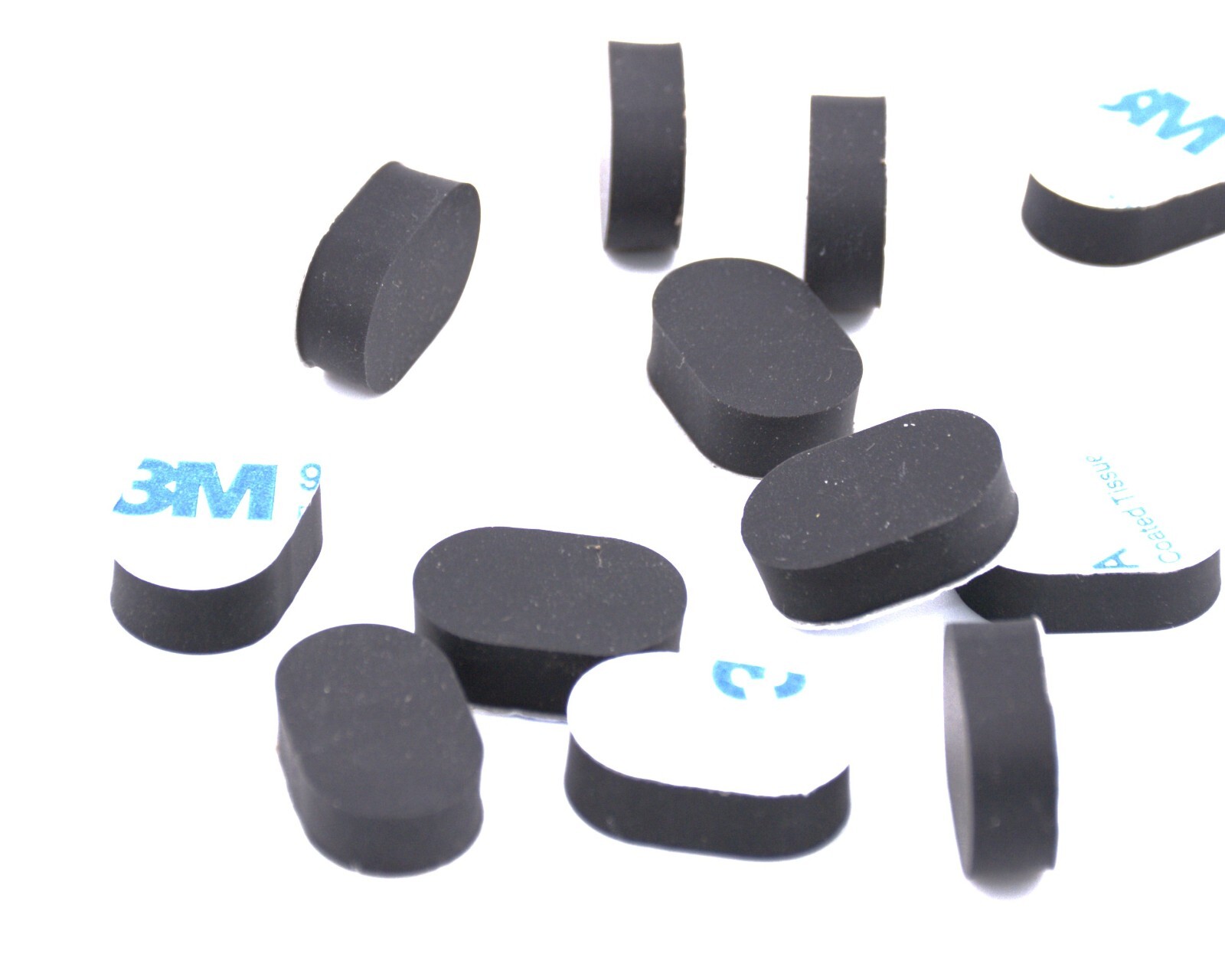 1/2" x 3/4" x 1/4" Rubber Feet  Speakers Electronic Equipment Various Pack Sizes