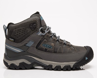 

Женские ботинки Keen Targhee III Mid WP Magnet Atlantic Blue Hiking Lifestyle Boots, Черный, Keen Targhee III Mid WP