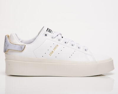 adidas Originals Wmns Stan Smith Bonega Женская обувь белый/обувь белый/золотой