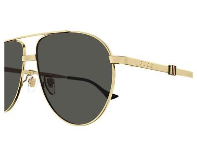 GUCCI GUCCI GG1440S-001-59 GOLD SUNGLASSES