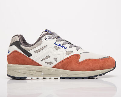 

Karhu Legacy 96 Мужские абрикосовые бренди Ярко-белые повседневные кроссовки для образа жизни Обувь, Оранжевый, Karhu Legacy 96