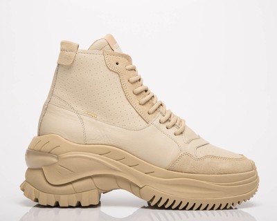 

BRONX Chainy High Top Womens Camel Casual Lifestyle Fashion Sneakers Shoes, Коричневый, BRONX Chainy High Top